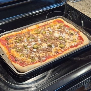 Same Day Sourdough Pizza Crust